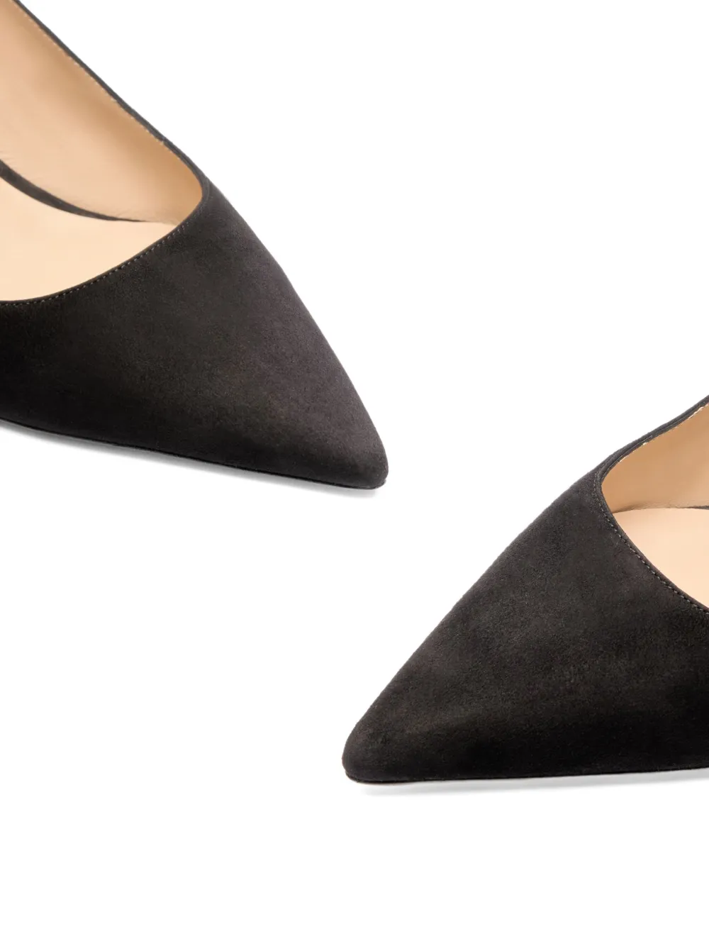 Stuart Weitzman 50mm Stuart Sculpt pointed-toe pumps Black