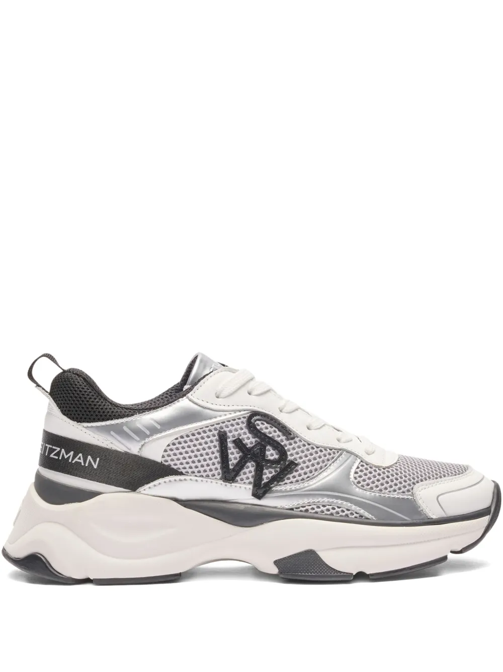 Stuart Weitzman SW logo-detail sneakers White