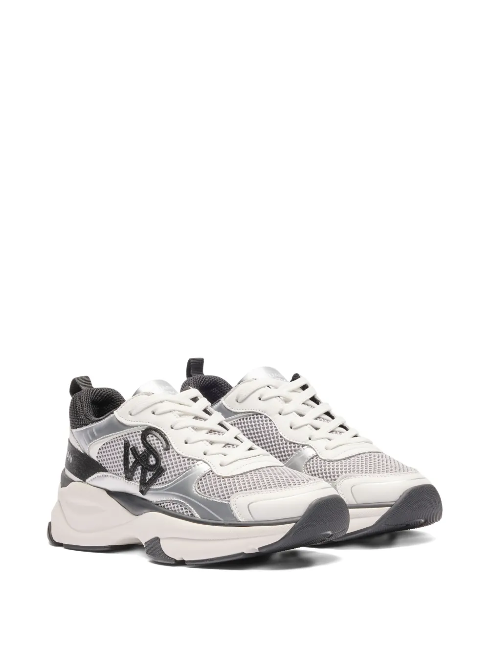 Stuart Weitzman SW logo-detail sneakers White