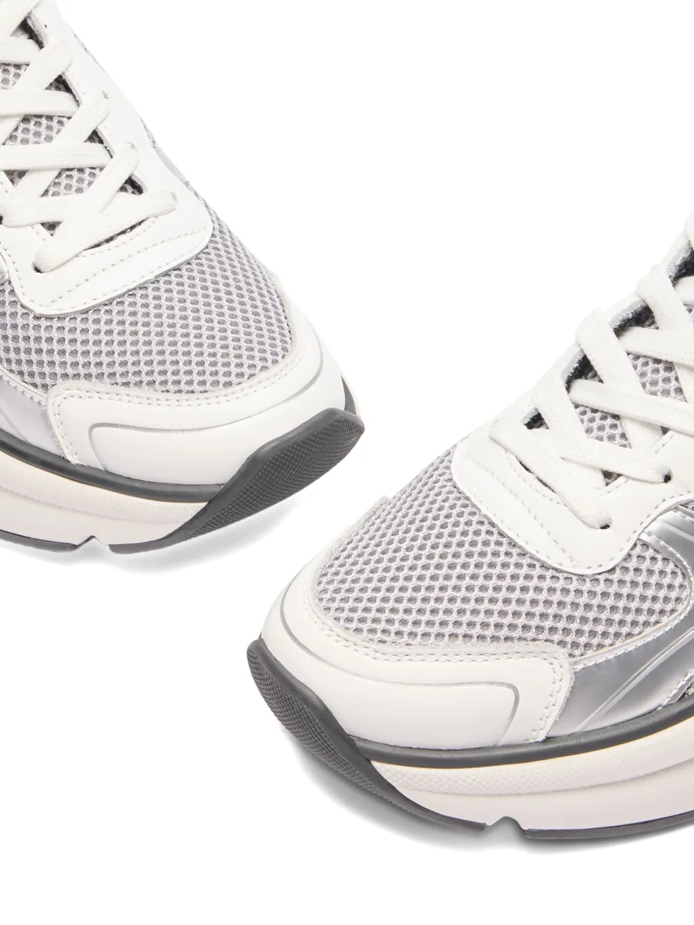 Stuart Weitzman SW logo-detail sneakers White