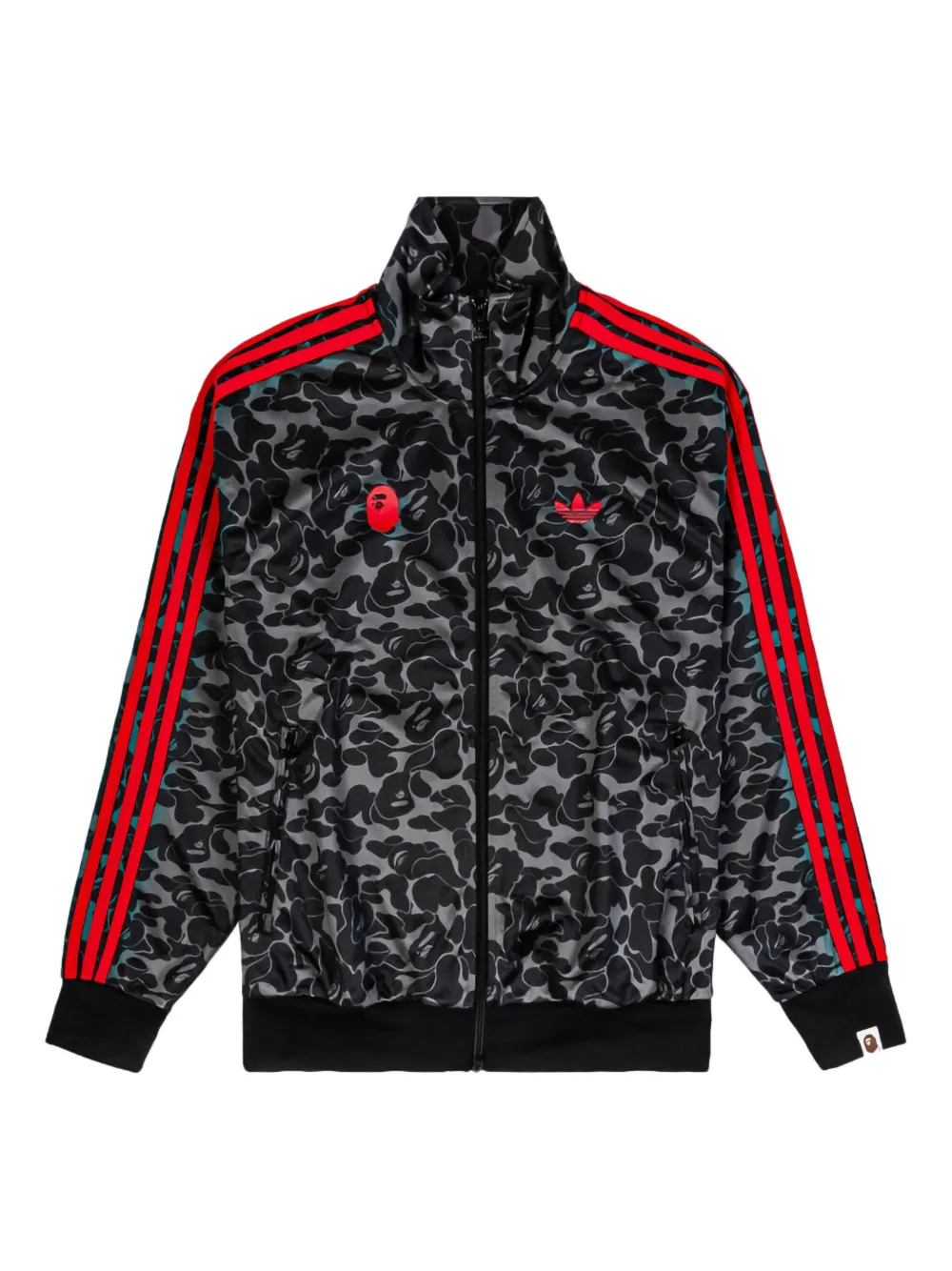 adidas x BAPE Firebird sweatshirt Zwart