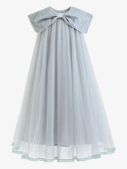 Tulleen robe en tulle à col noué