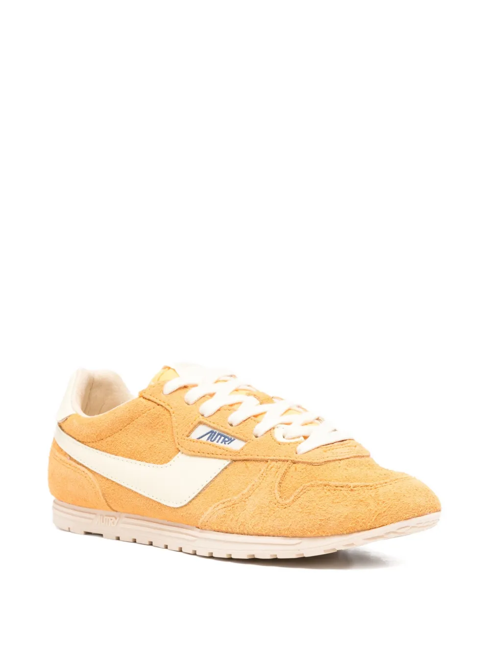 Autry Windspin suede sneakers Yellow