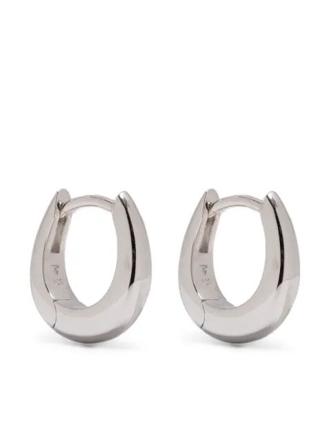 Tom Wood sterling silver huggie earrings