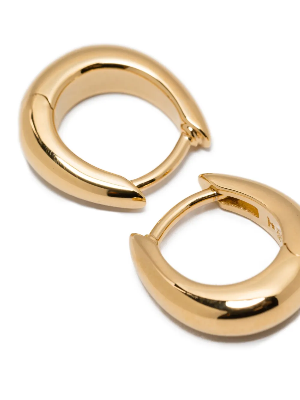 Tom Wood huggie gold-plated earrings | Women | Image 2