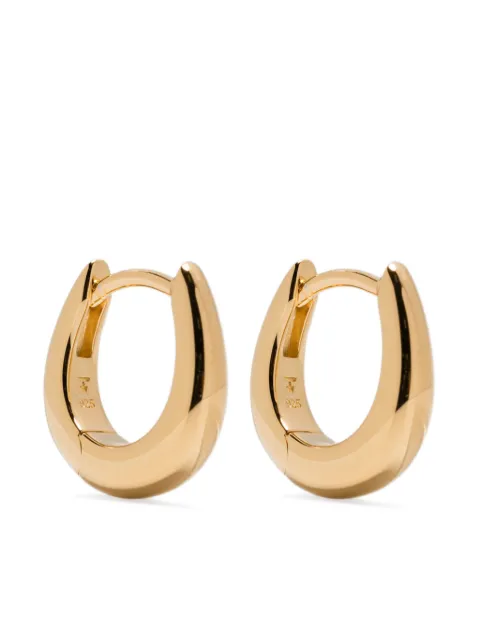Tom Wood huggie gold-plated earrings