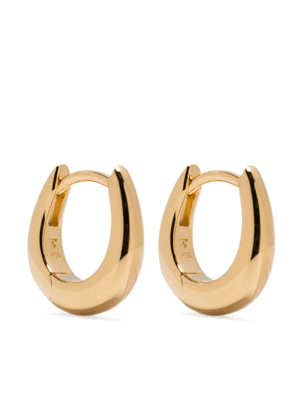 Tom Wood Liz 耳环| 金色| FARFETCH CN