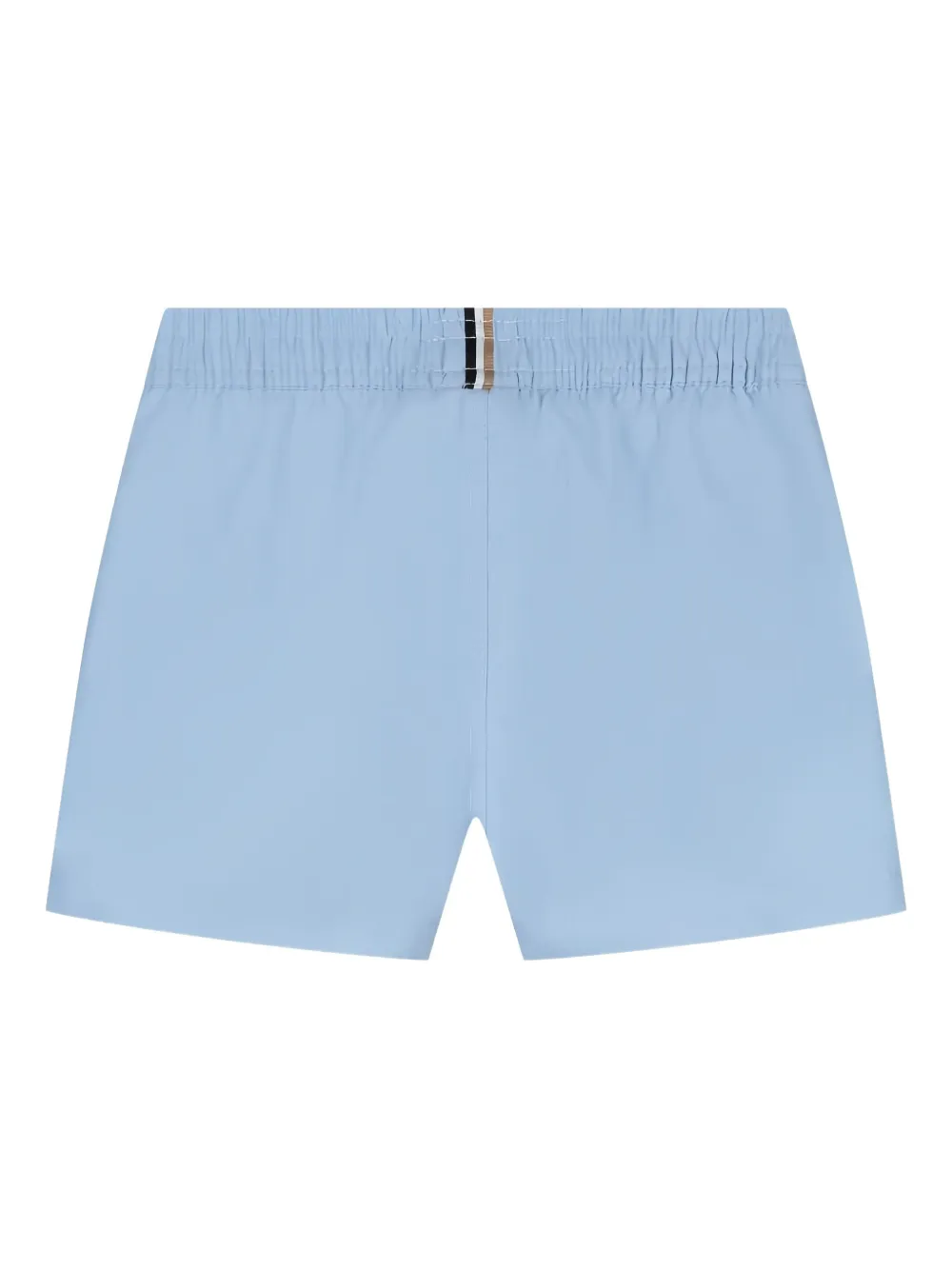 BOSS Kidswear Zwembroek met logoprint Blauw