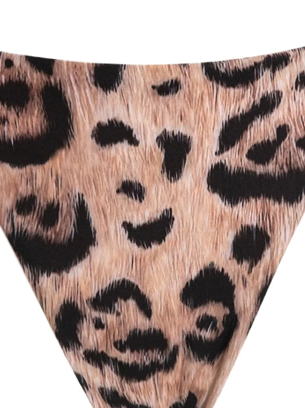 Agua By Agua Bendita Leopard-print Bikini Bottoms In Multi