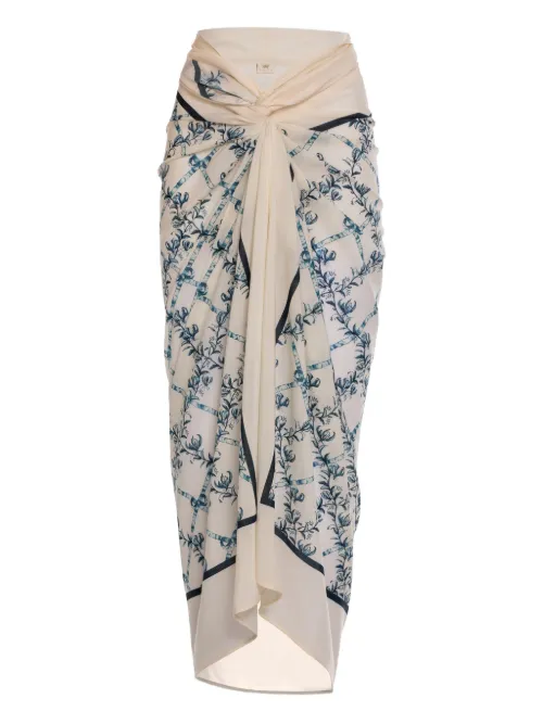 Sarong à fleurs - Agua By Agua Bendita - Modalova
