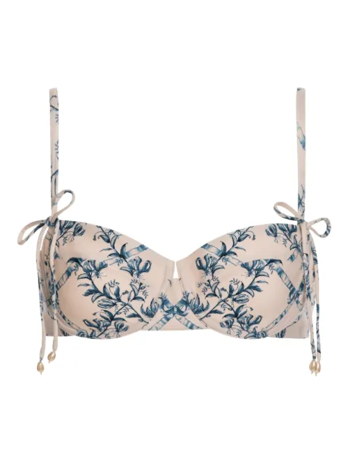 Haut de bikini Asaí Wild à fleurs - Agua By Agua Bendita - Modalova