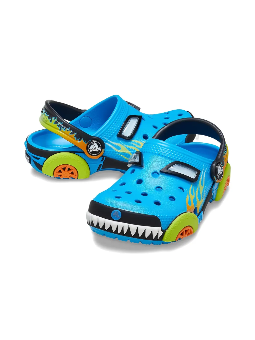 Crocs Kids IAM Monster Truck "Blue" sandals Blauw