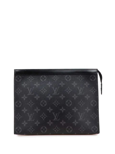Louis Vuitton Pre-Owned 2019 Monogram Eclipse Pochette Voyage MM clutch bag
