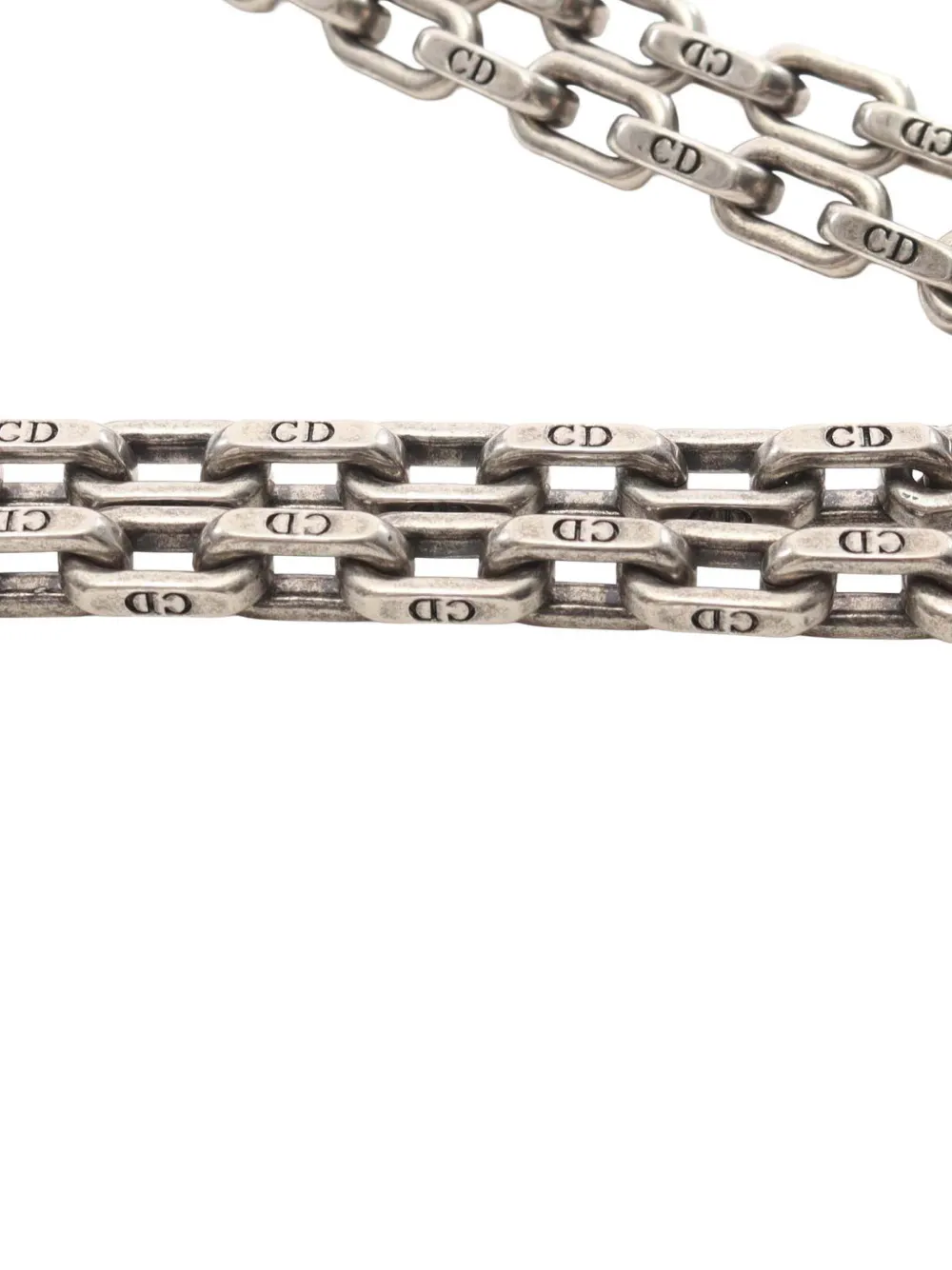 Christian Dior Pre-Owned 2018 Canyon Grained Lambskin Mosaic J Adior Chain Flap crossbody bag | Pre-Owned | Image 2
