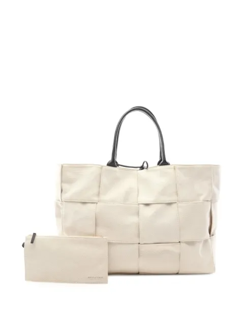 Bottega Veneta Pre-Owned 2012-2025 Large Canvas Intrecciato The Arco tote bag