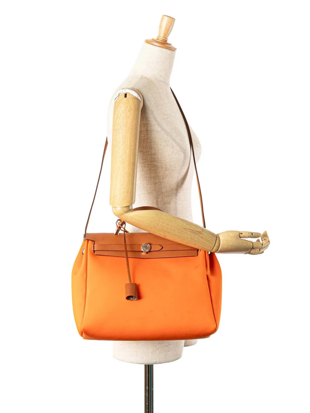 Pre-owned Hermes 2023 Toile Herbag Zip 31 Satchel