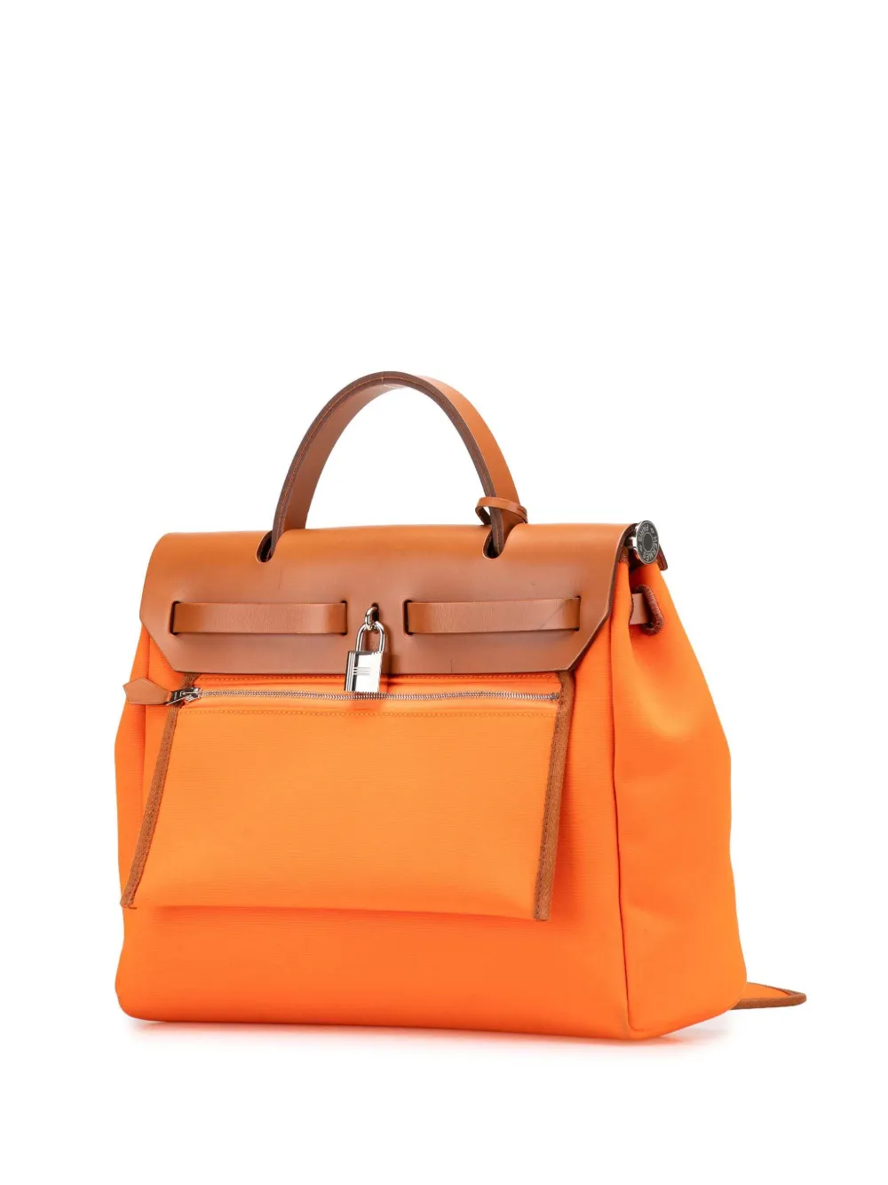 Pre-owned Hermes 2023 Toile Herbag Zip 31 Satchel