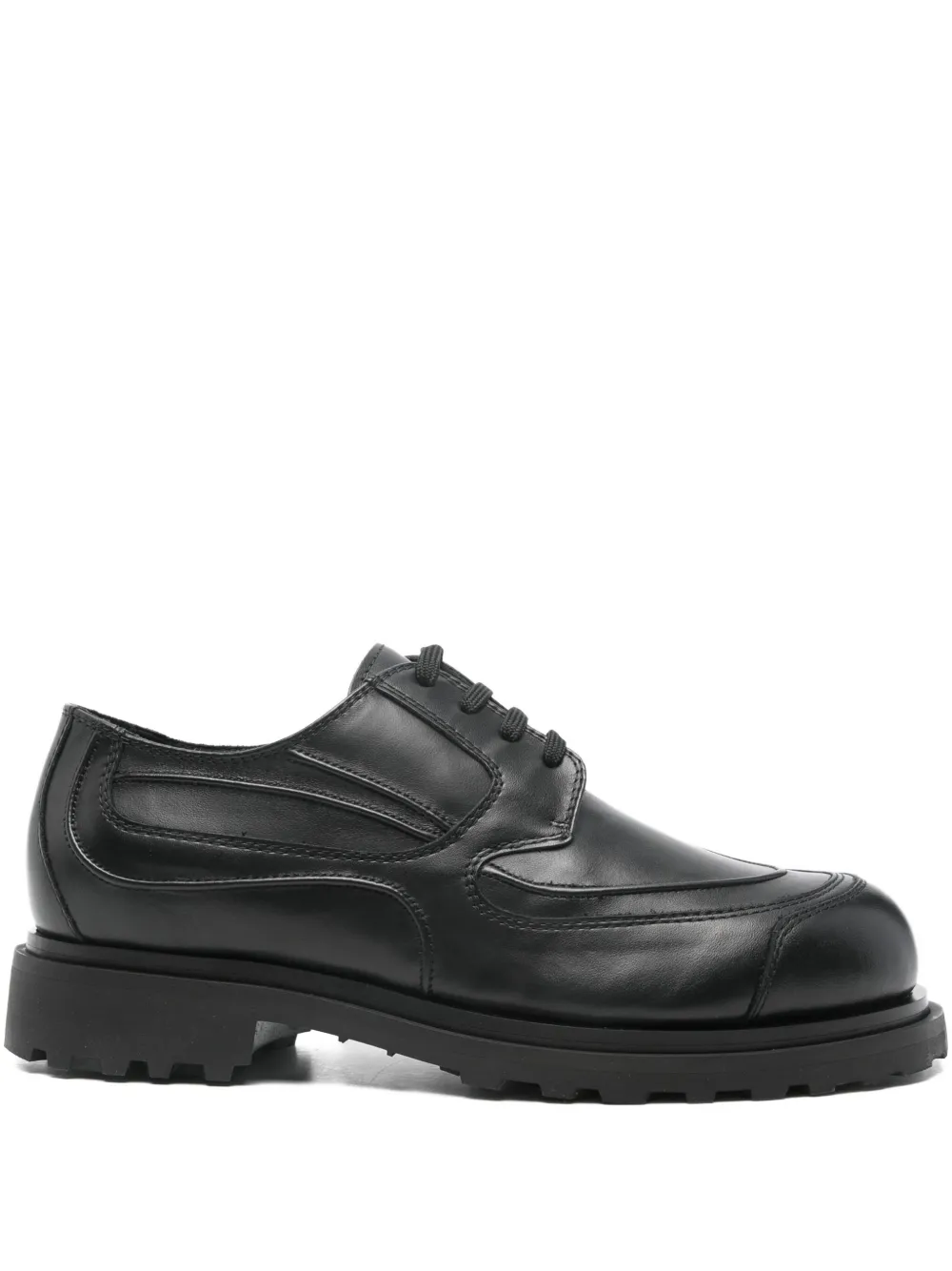 _J.L-A.L_  leather oxford shoes | Black | Image 1