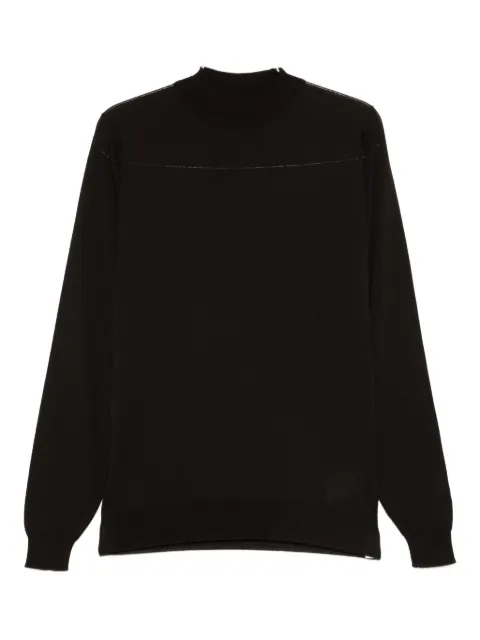 John Smedley mock-neck sweater
