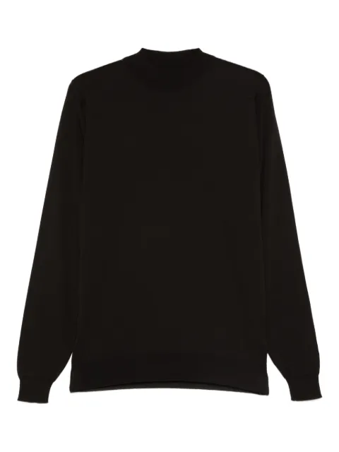 John Smedley mock-neck sweater