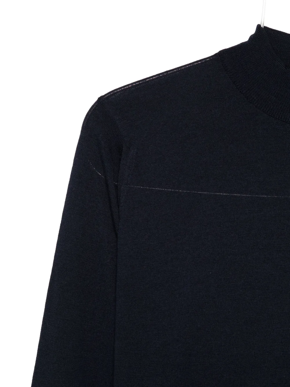 John Smedley High-neck Sweater In Blue