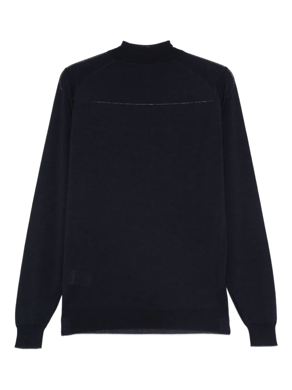 John Smedley High-neck Sweater In Blue