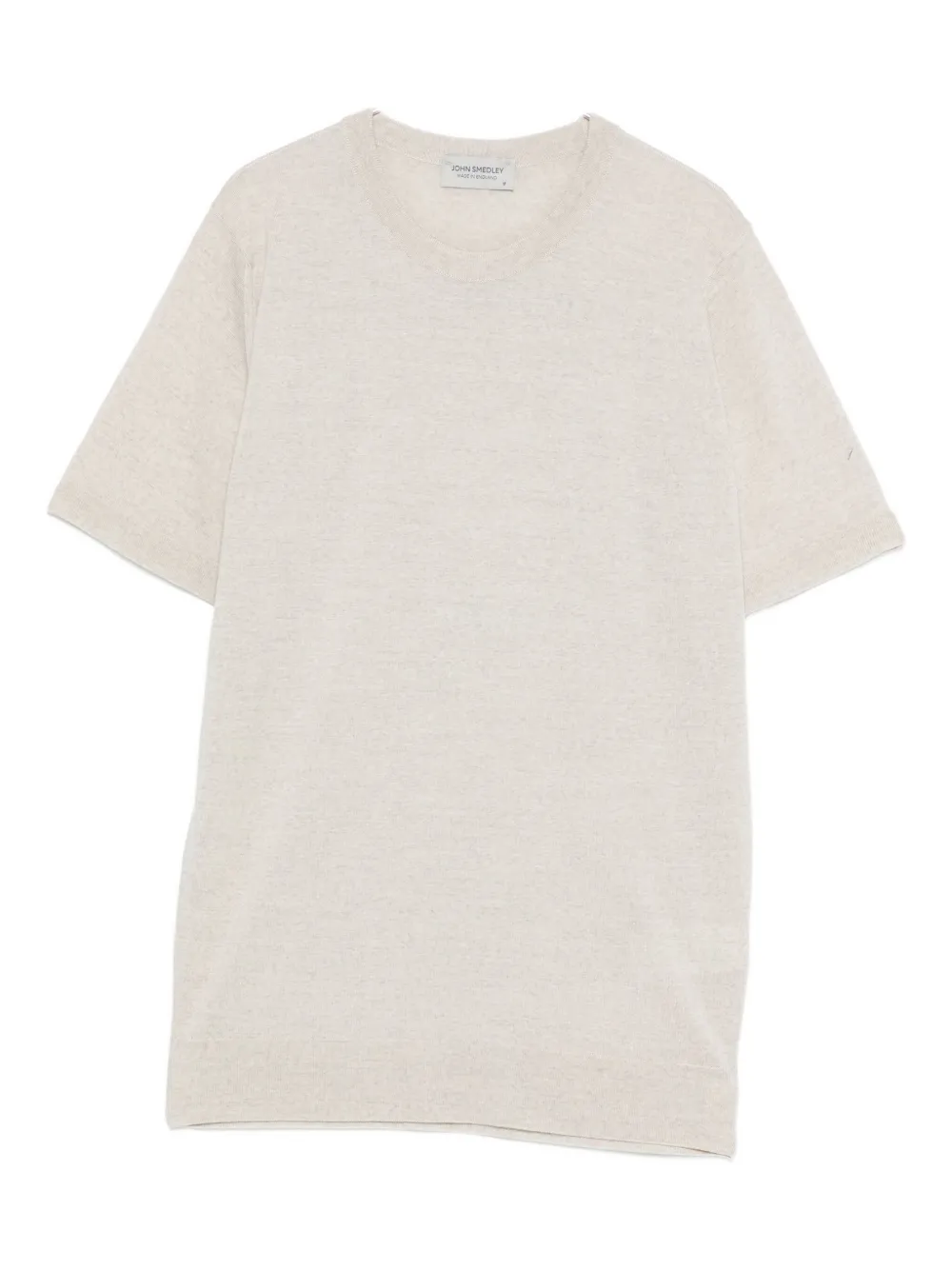 John Smedley Short-sleeve T-shirt In Neutral