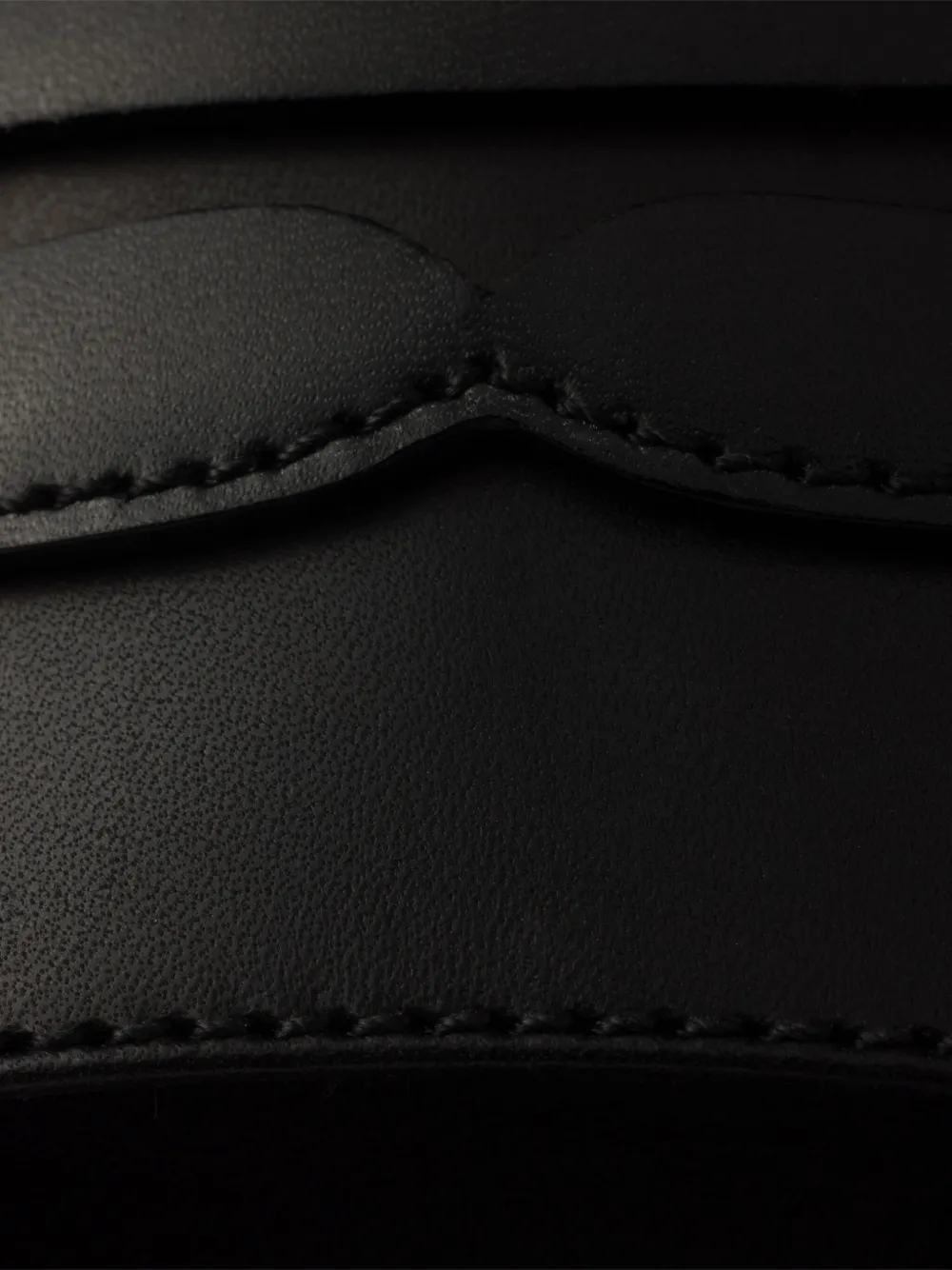 Prada logo-stamp leather sandals Black