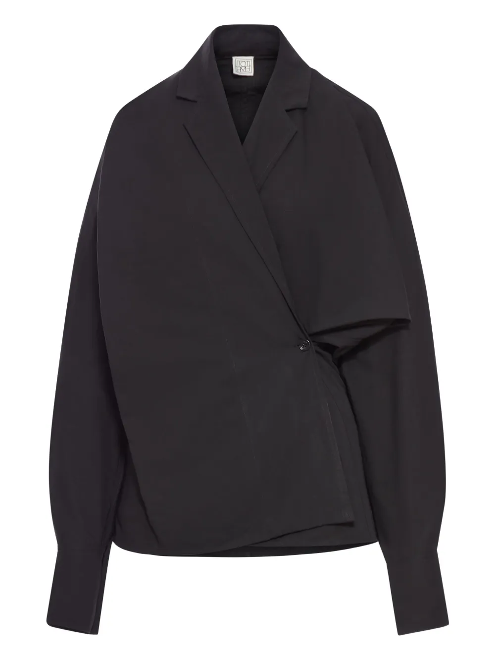 Totême Asymmetric Wrap Blouse