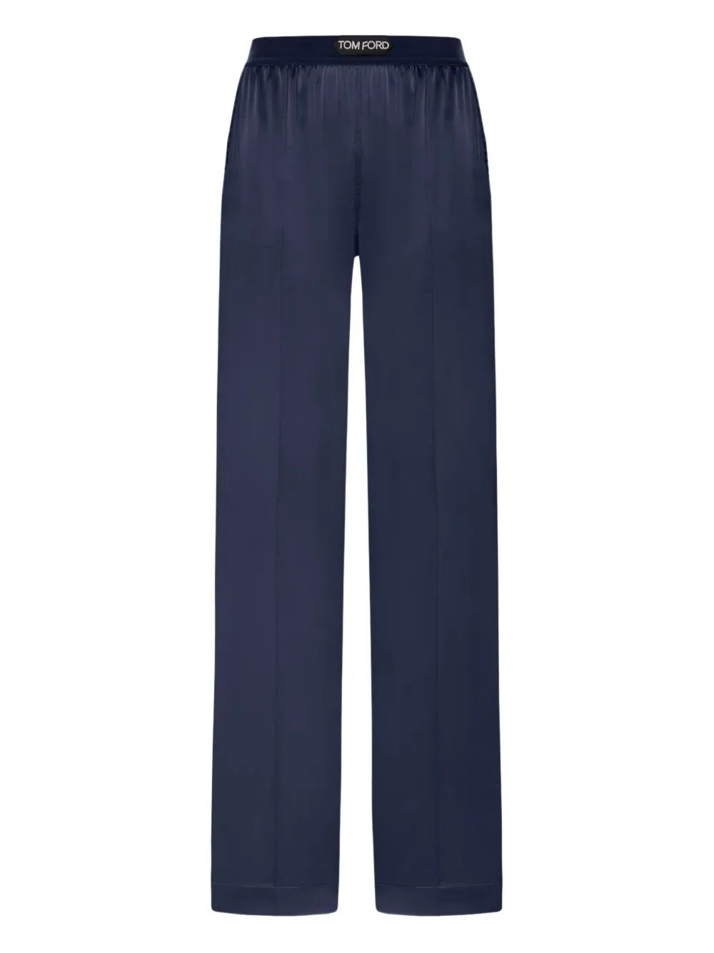 TOM FORD satin trousers Blauw
