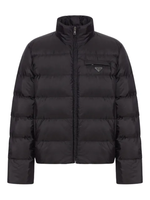 Prada Triangle-logo padded jacket