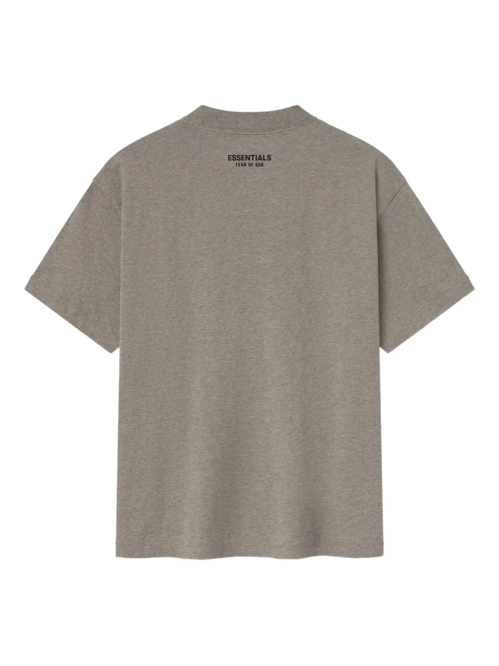 FEAR OF GOD ESSENTIALS Katoenen "Homestead Heather" T-shirt Grijs