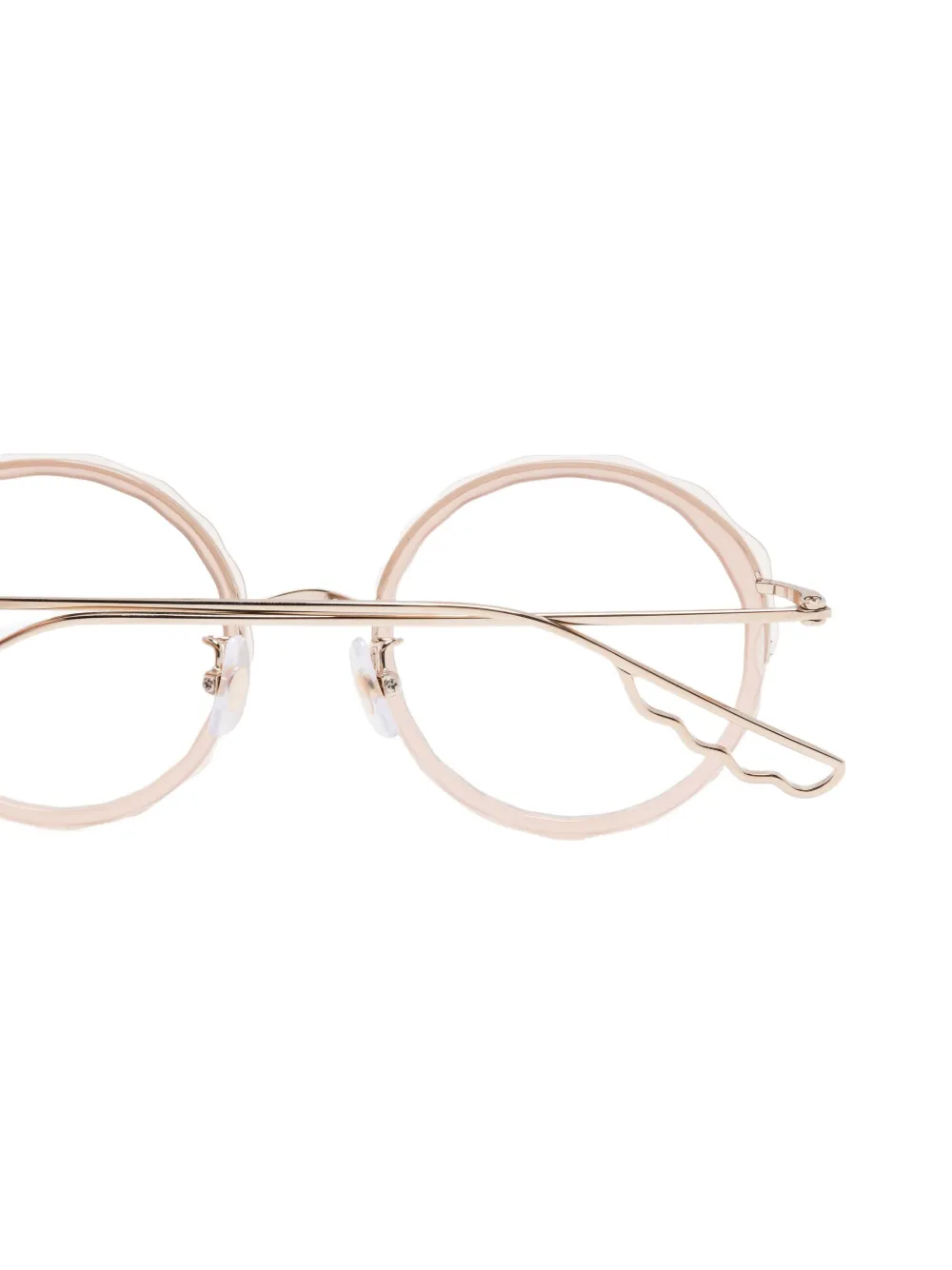 Megane and Me Gina zonnebril met rond montuur Zilver