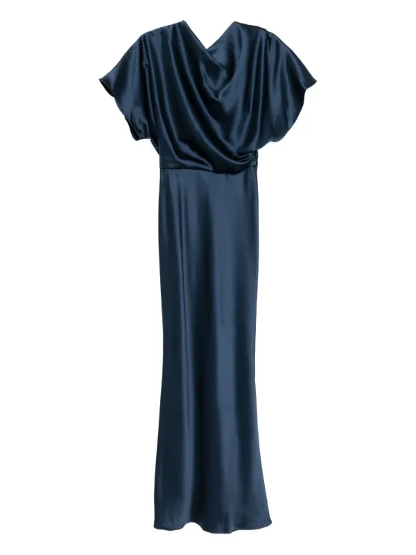 amsale blue dress Amsale Bridesmaids Kaia