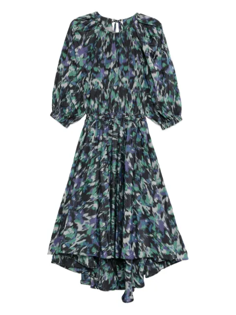 Amsale printed dress