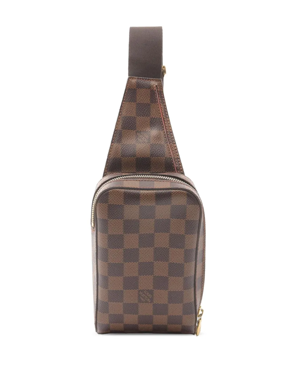 Pre-owned Louis Vuitton 2005 Damier Ebene Geronimos Crossbody Bag