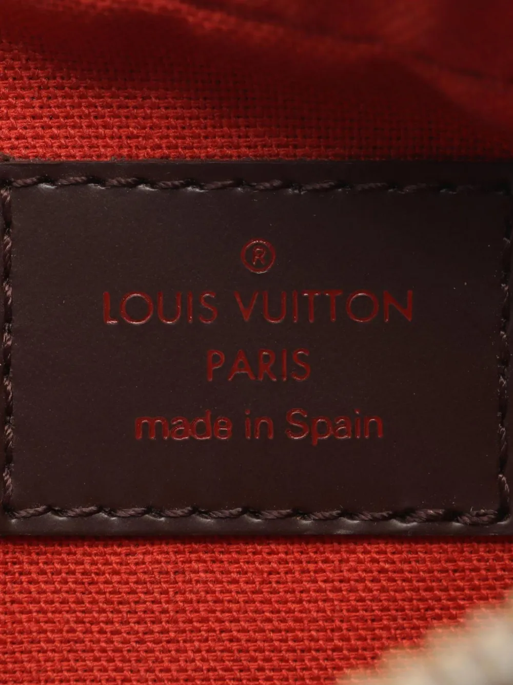 Pre-owned Louis Vuitton 2005 Damier Ebene Geronimos Crossbody Bag