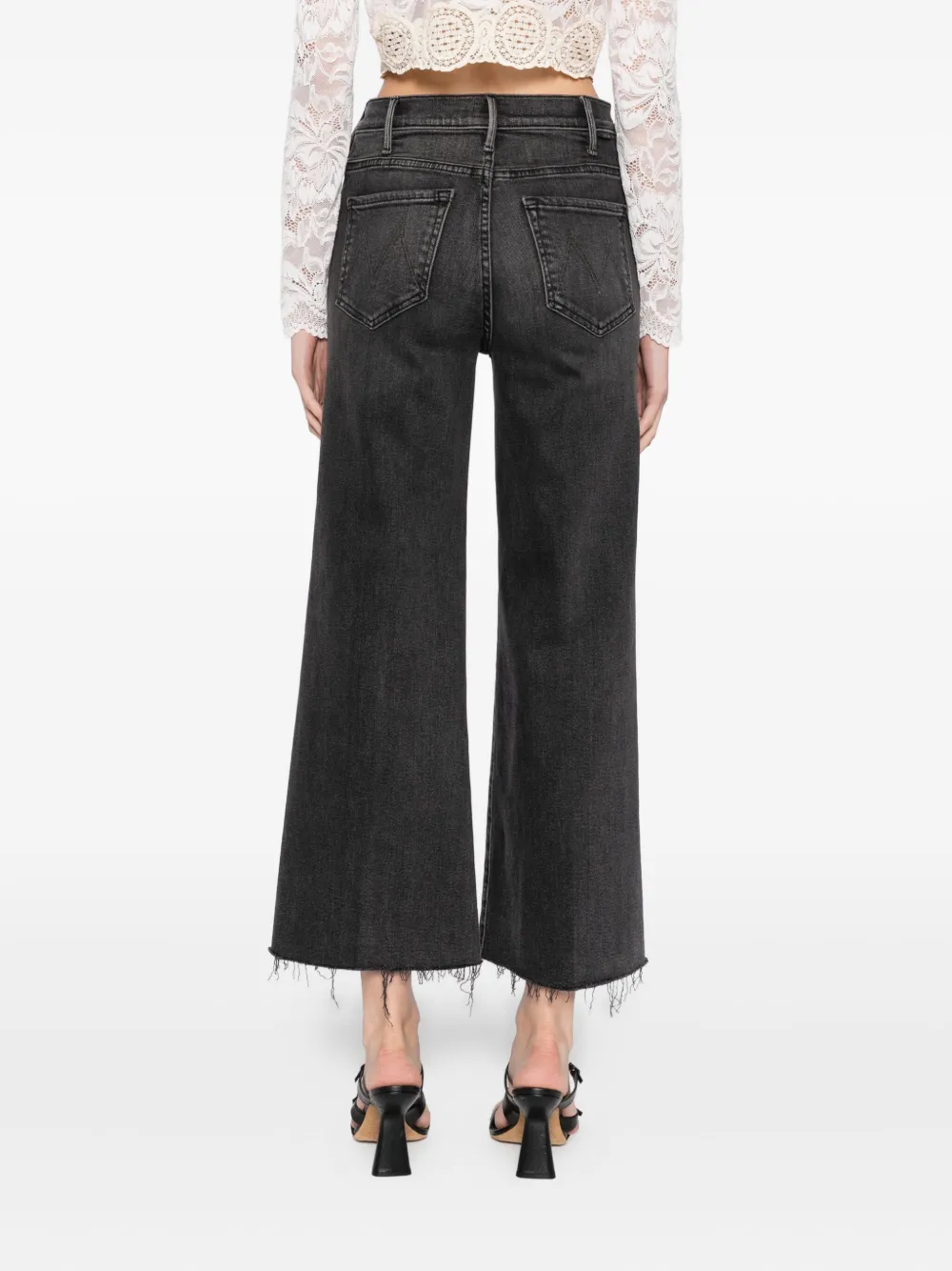 MOTHER The Hustler Roller jeans Grijs