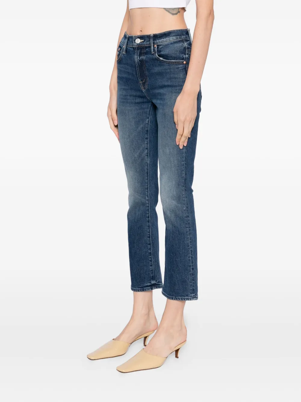 MOTHER The Insider jeans Blauw