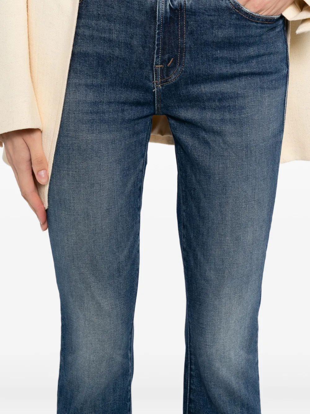 MOTHER The Insider jeans Blauw