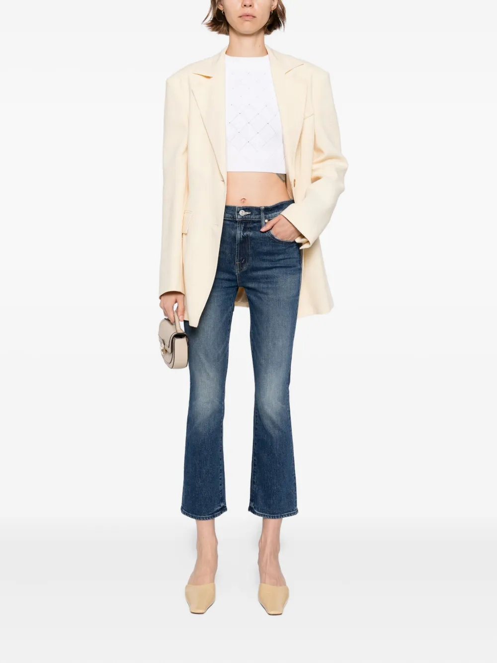 MOTHER The Insider jeans Blauw