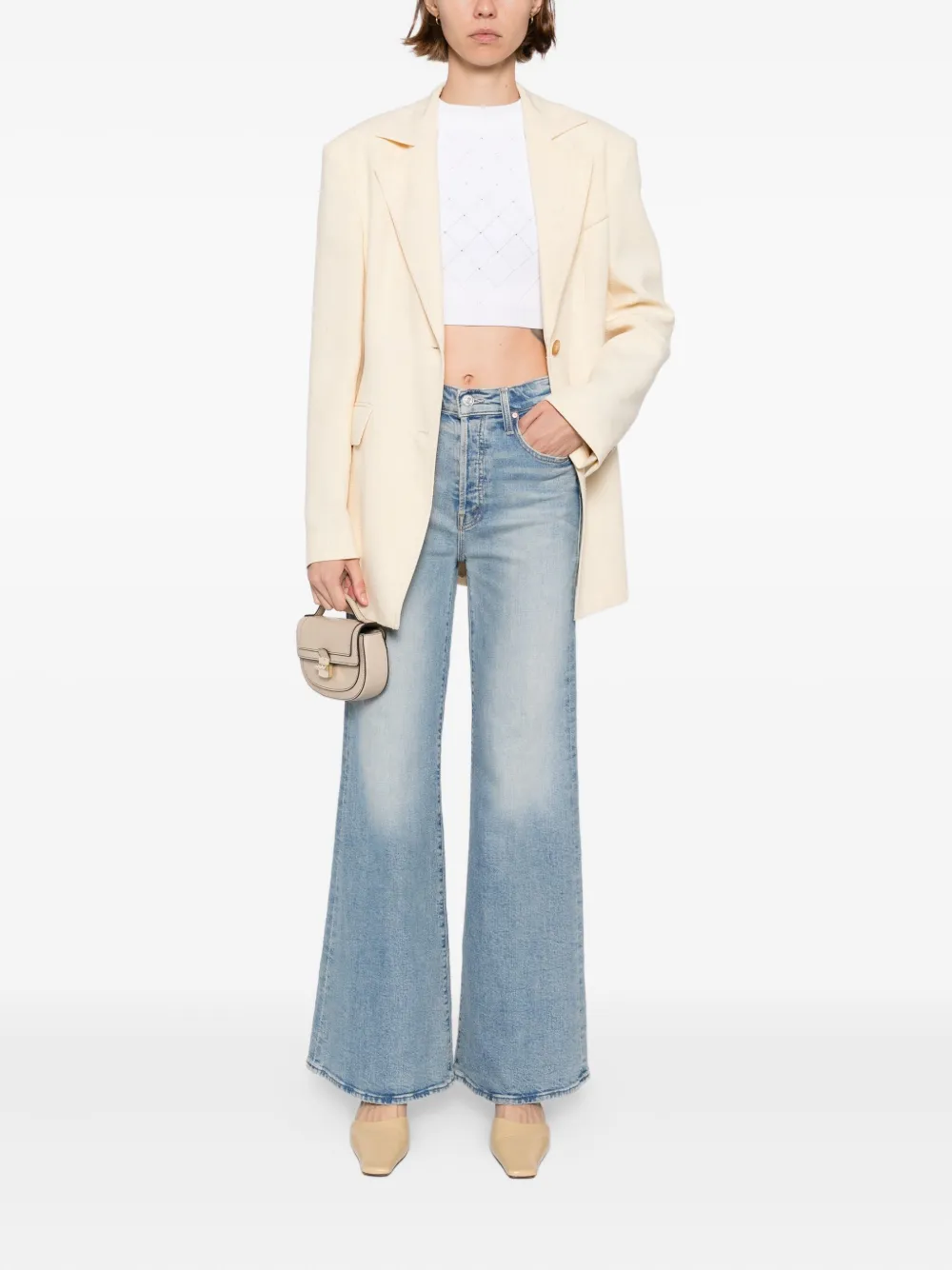MOTHER Jeans Blauw