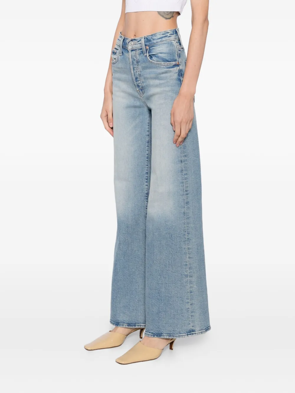 MOTHER Jeans Blauw