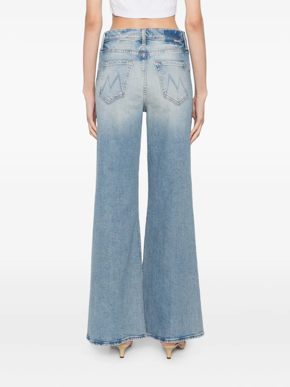 MOTHER Jeans Blauw