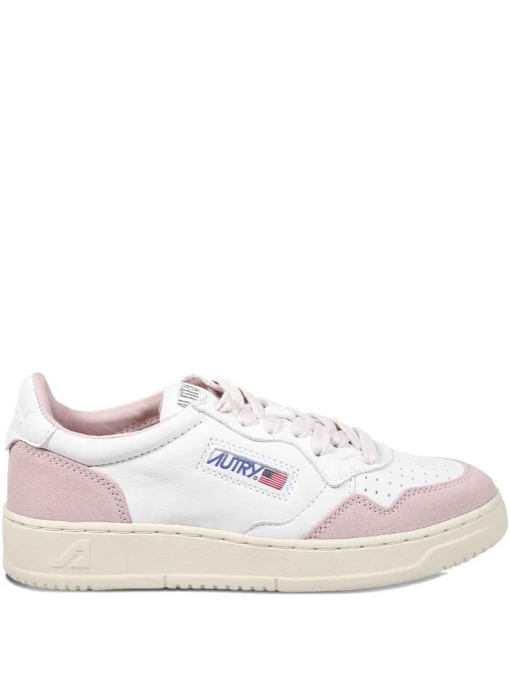Autry Medalist leather sneakers Pink