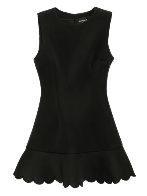 Cynthia Rowley vestido con volantes festoneados