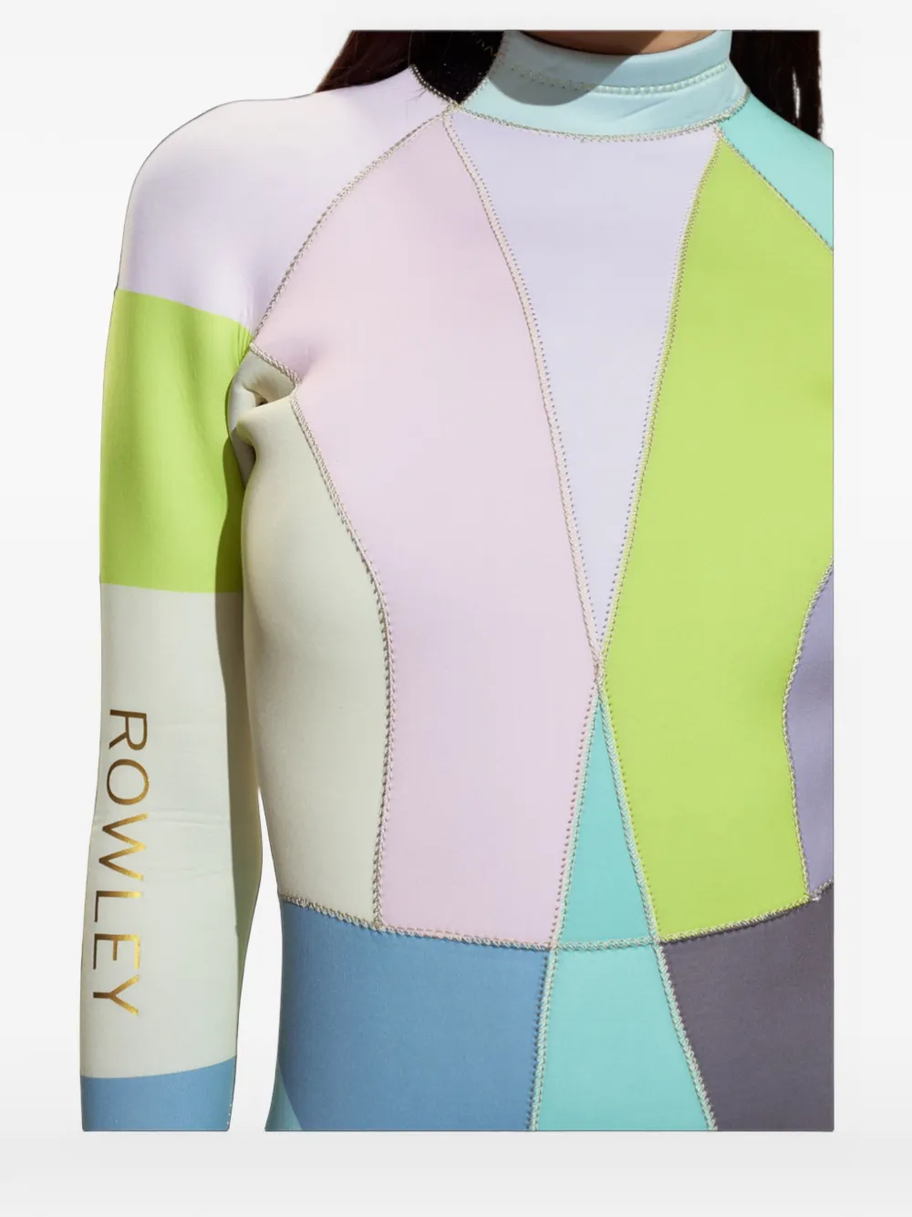 Cynthia Rowley colorblock wetsuit Blauw