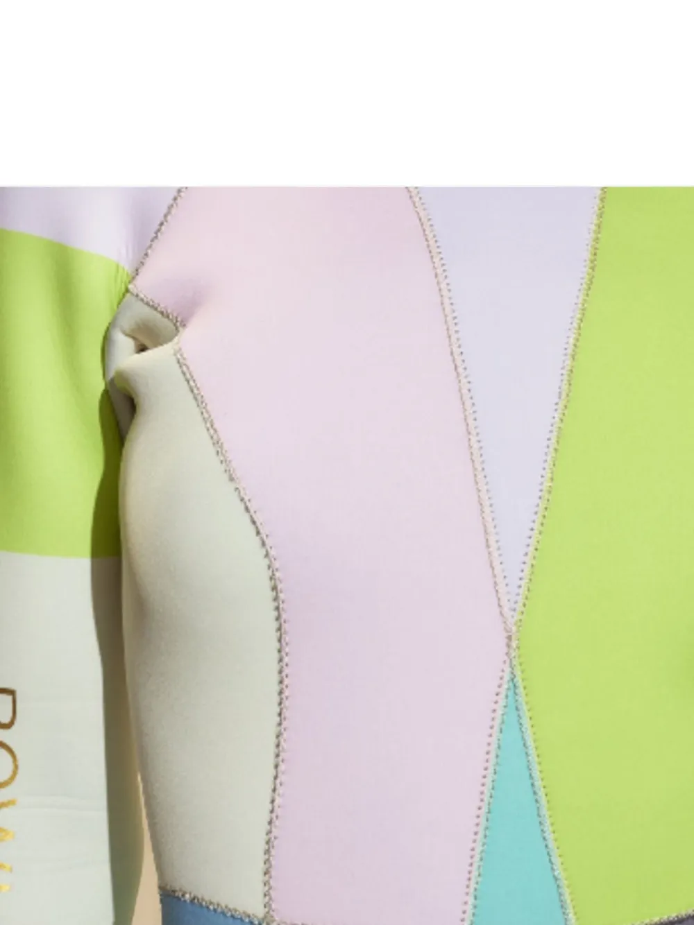 Cynthia Rowley colorblock wetsuit Blauw