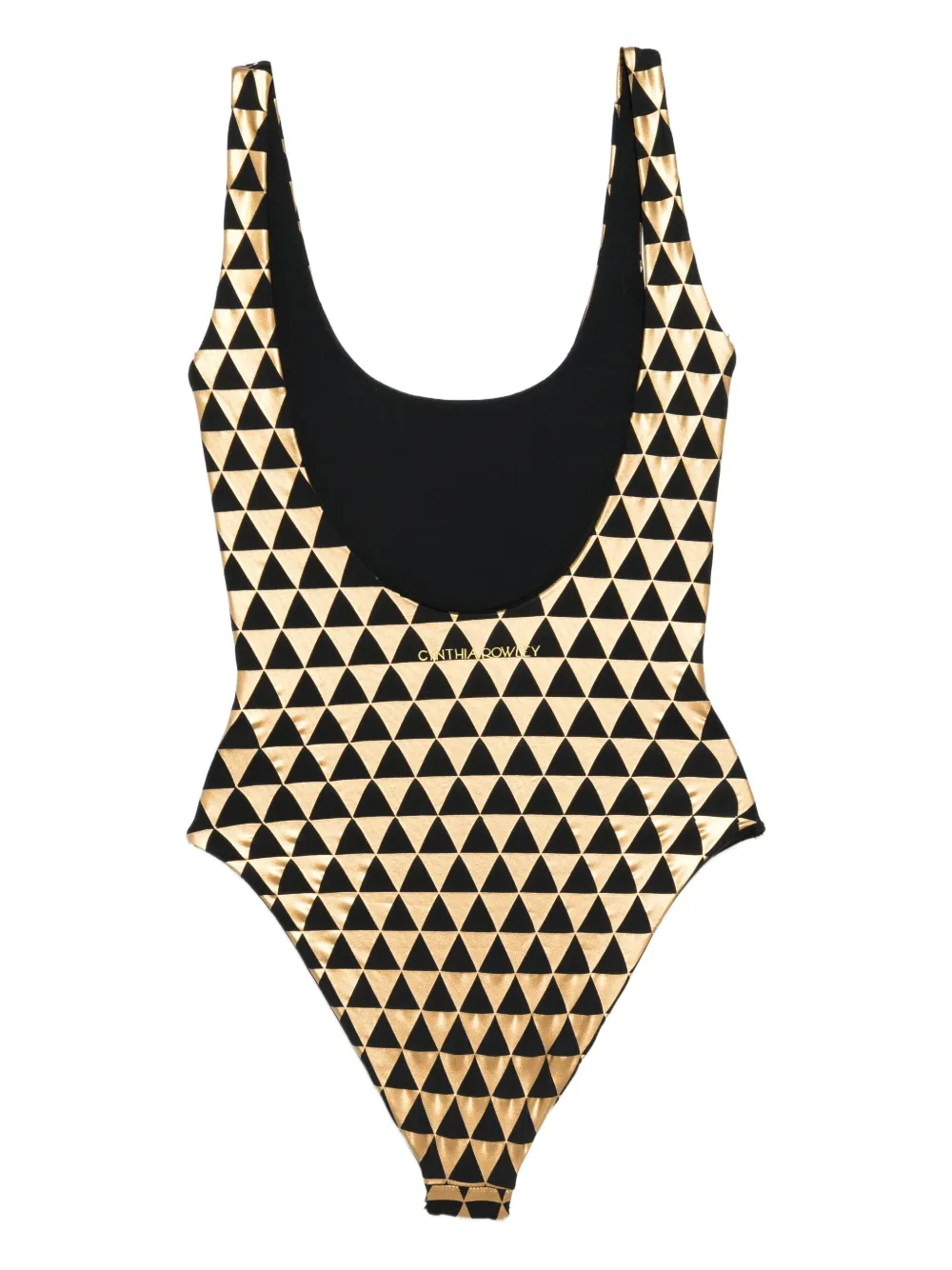 Cynthia Rowley Olympia badpak Zwart