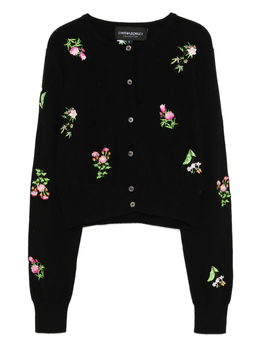 Cynthia Rowley Cardigan Forget Me Not - Nero